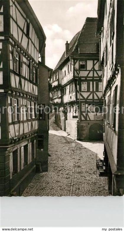 Mosbach Baden Schwanengasse Fachwerk