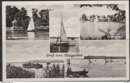 BERLIN - Gruß vom Müggelsee -MBK - beschriftet 1964 ( AK 7158)