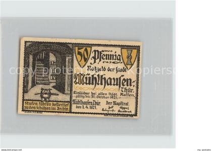 Muehlhausen Thueringen 50 Pfennig