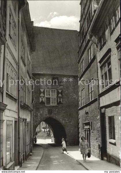 Muehlhausen Thueringen Ratsstrasse