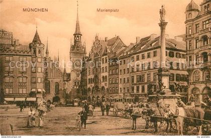 Muenchen Marienplatz