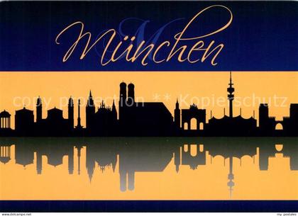 Muenchen Schattenpanorama