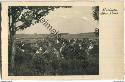 Münsingen - Foto-Ansichtskarte - Verlag Fr. Pflüger Münsingen