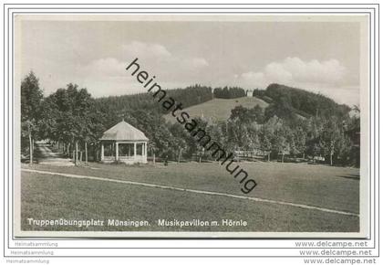 Münsingen - Truppenübungsplatz - Musikpavillon mit Hörnle
