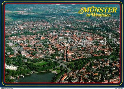 Muenster Westfalen Fliegeraufnahme