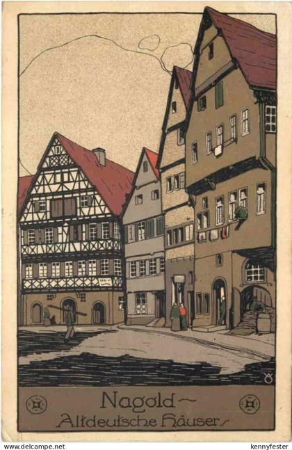 Nagold - Altdeutsche Häuser
