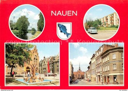 Nauen Havelland Grosser Havellaendischer Hauptkanal Strasse des Friedens Ernst T