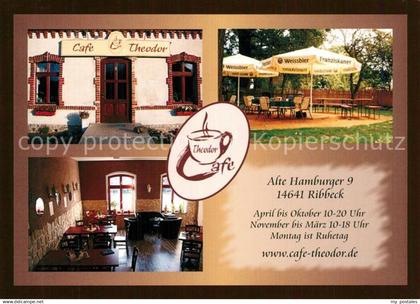Ribbeck Nauen Cafe Theodor Gaststube Terrasse