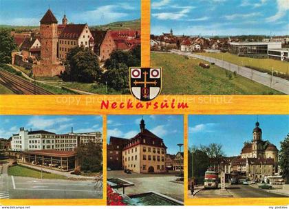 Neckarsulm BW Teilansichten Stadtzentrum