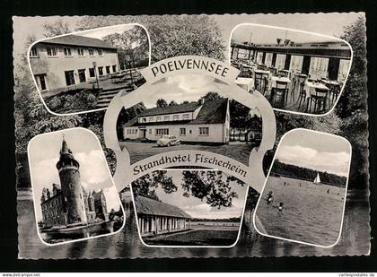 AK Nettetal / Niederrhein, Strandhotel Fischerheim Poelvennsee