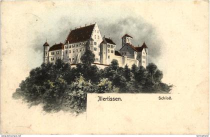 Illertissen Schloss - Künstler-AK Eugen Felle