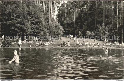 Neuglobsow Badestrand Stechlinsee