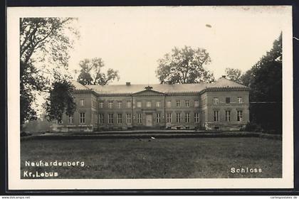AK Neuhardenberg /Kr. Lebus, Ansicht vom Schloss