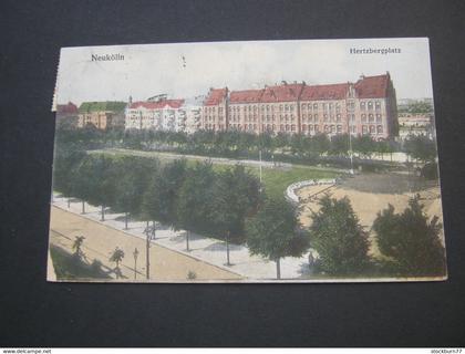 Berlin , Neukölln  , seltene Karte um 1921