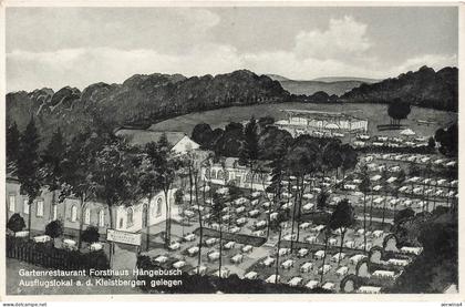 Gartenrestaurant Forsthaus Hängebusch an den Kleistbergen Wrzoskały Neumark AK