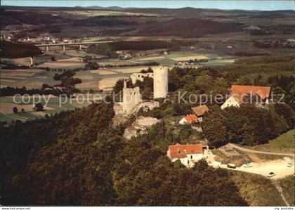 Neumarkt Oberpfalz Fliegeraufnahme Burgruine Wolfstein