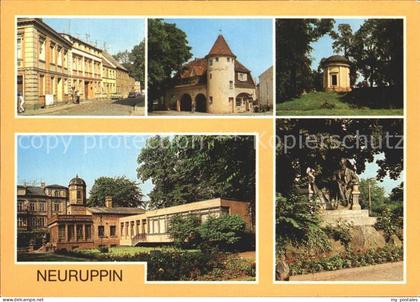 Neuruppin Bahnhof Rosenstrasse Tempelgarten