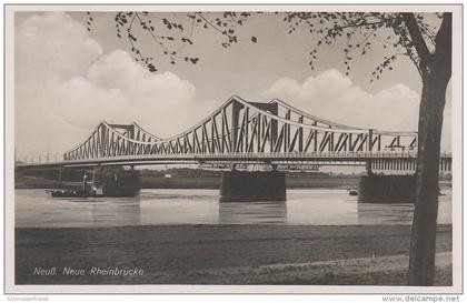 AK Neuss Neue Rheinbrücke Brücke bei Düsseldorf Mönchengladbach Meerbusch Kaarst Dormagen Grevenbroich Rommerskirchen