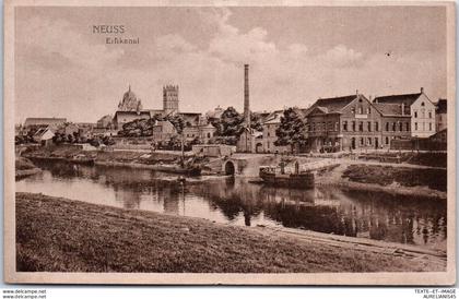 ALLEMAGNE - Rhenanie-du-Nord-Westphalie - NEUSS - Erfikanal