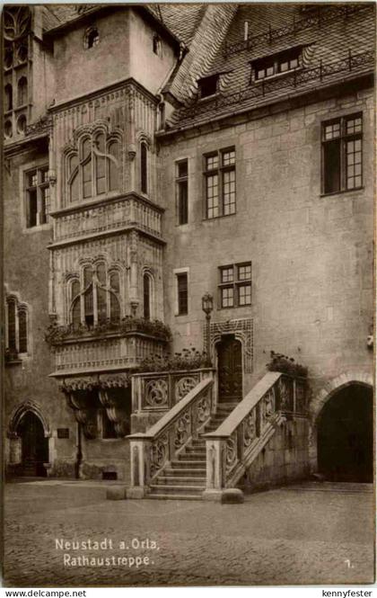 Neustadt Orla - Rathaustreppe