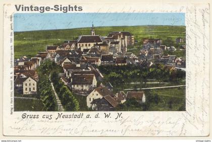 Neustadt an der Waldnaab: Total View (Vintage PC 1902)