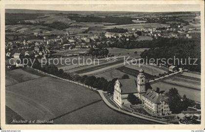 Neustadt Waldnaab Fliegeraufnahme Kirche