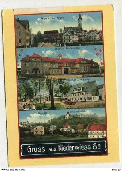 AK 142225 GERMANY - Niederwiesa Sa.  - MODERN REPRODUCTION CARD !