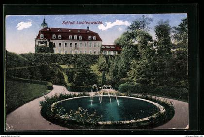 AK Niederwiesa, Brunnen unter dem Schloss Lichtenwalde