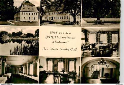 Niesky Oberlausitz Sachsen FDGB Sanatorium Heideland