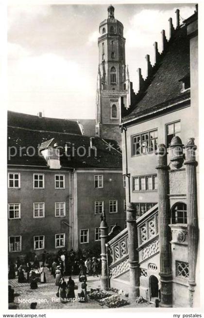 Noerdlingen Rathausplatz