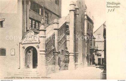 Noerdlingen Rathaustreppe