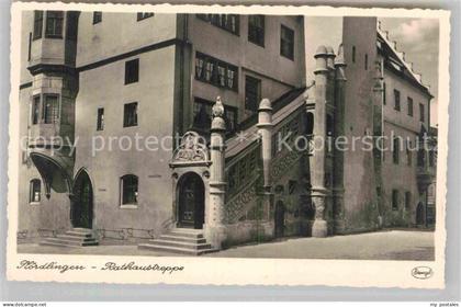 Noerdlingen Rathaustreppe