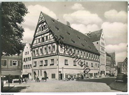 Nördlingen - Brot- und Tanzhaus - Foto-Ansichtskarte - Verlag Photohaus Hirsch Nördlingen