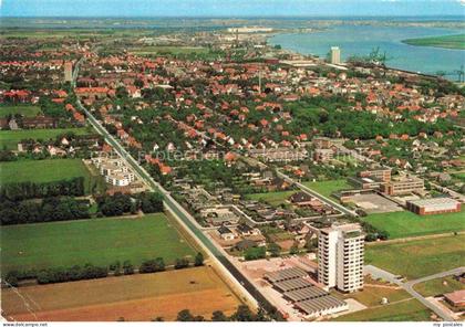 Nordenham Wesermarsch Niedersachsen Fliegeraufnahme