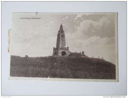 AK 1937 Knivsberg - Denkmal. Gruß aus Nordschleswig