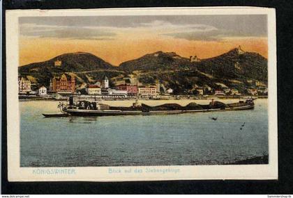 Ansichtskarte Blick auf das Siebengebirge - Königswinter um 1910