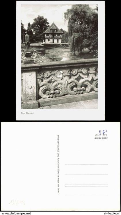 Ansichtskarte Burgsteinfurt-Steinfurt Unland-Ansicht Burg Steinfurt 1960