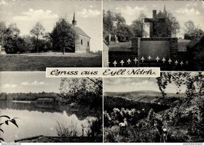 CPA Eyll Kerken am Niederrhein, Kirche, Gesamtansicht