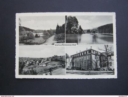 FÜRSTENBERG ,  Bad Wünnenberg   ,   Schöne  Karte um 1960