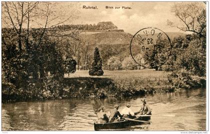 N°49297 -cpa Ruhrtal -blick zur platte-