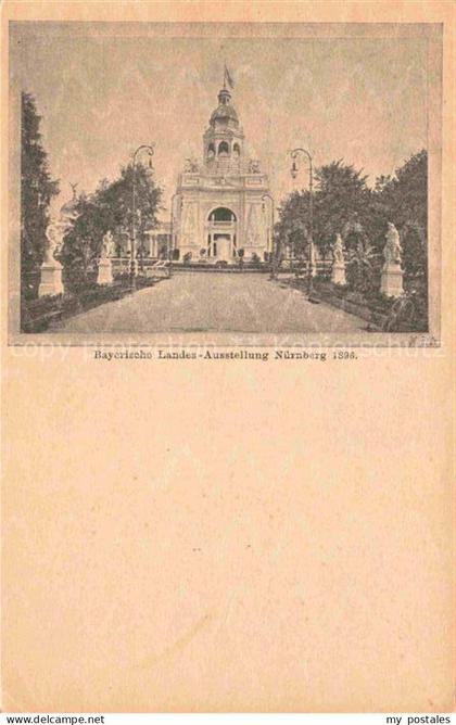 NueRNBERG  CITY Bayerische Landes Ausstellung Nuernberg 1896