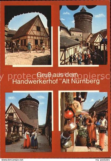 Nuernberg Handwerkerhof Alt Nuernberg Details