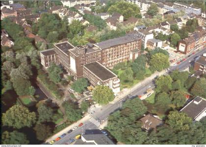 Oberhausen Rathaus Fliegeraufnahme