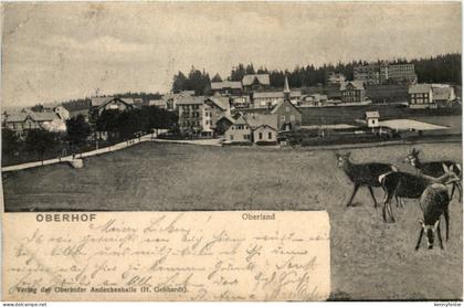 Oberhof, Oberland