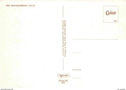 Oberschleissheim Schloss Fliegeraufnahme