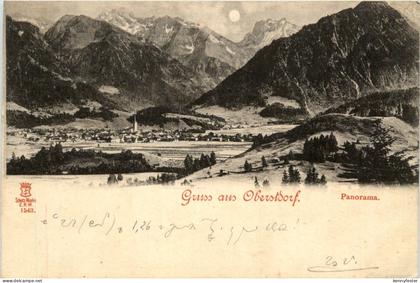 Oberstdorf/Allgäu und Umgebubung - Oberstdorf, Panorama