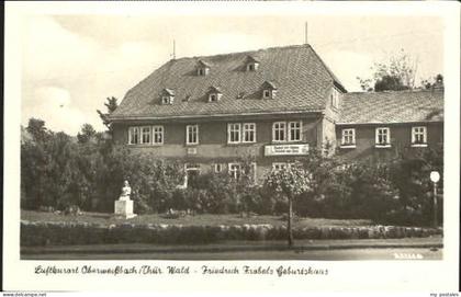 Oberweissbach Oberweissbach Thueringen Friedrich Froebels Geburtshaus