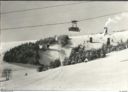 Oberwiesenthal Erzgebirge Oberwiesenthal Sprungschanze Schwebebahn