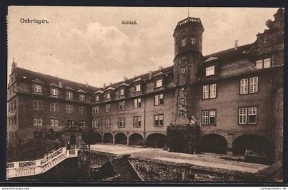 AK Oehringen, Blick zum Schloss