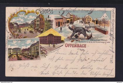 Dt. Reich Litho Offenbach 1905